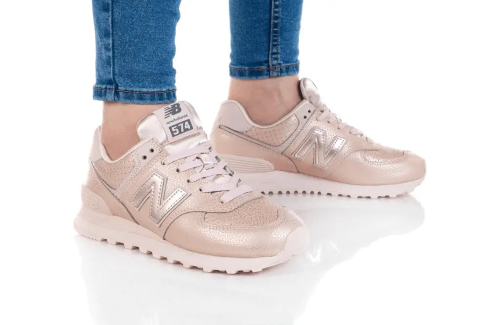 Giày New Balance Wmns 574 Trainer In Peach WL574SOJ - Ảnh 3