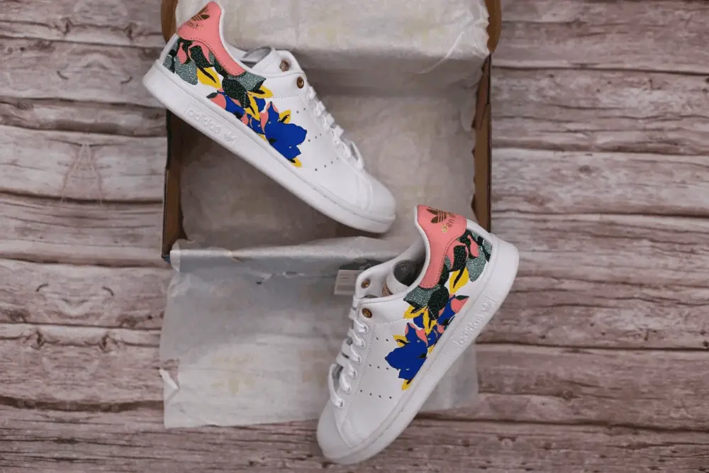 Alternative view of Giày Adidas Her Studio London x Wmns Stan Smith 'Floral Burst' FW2522