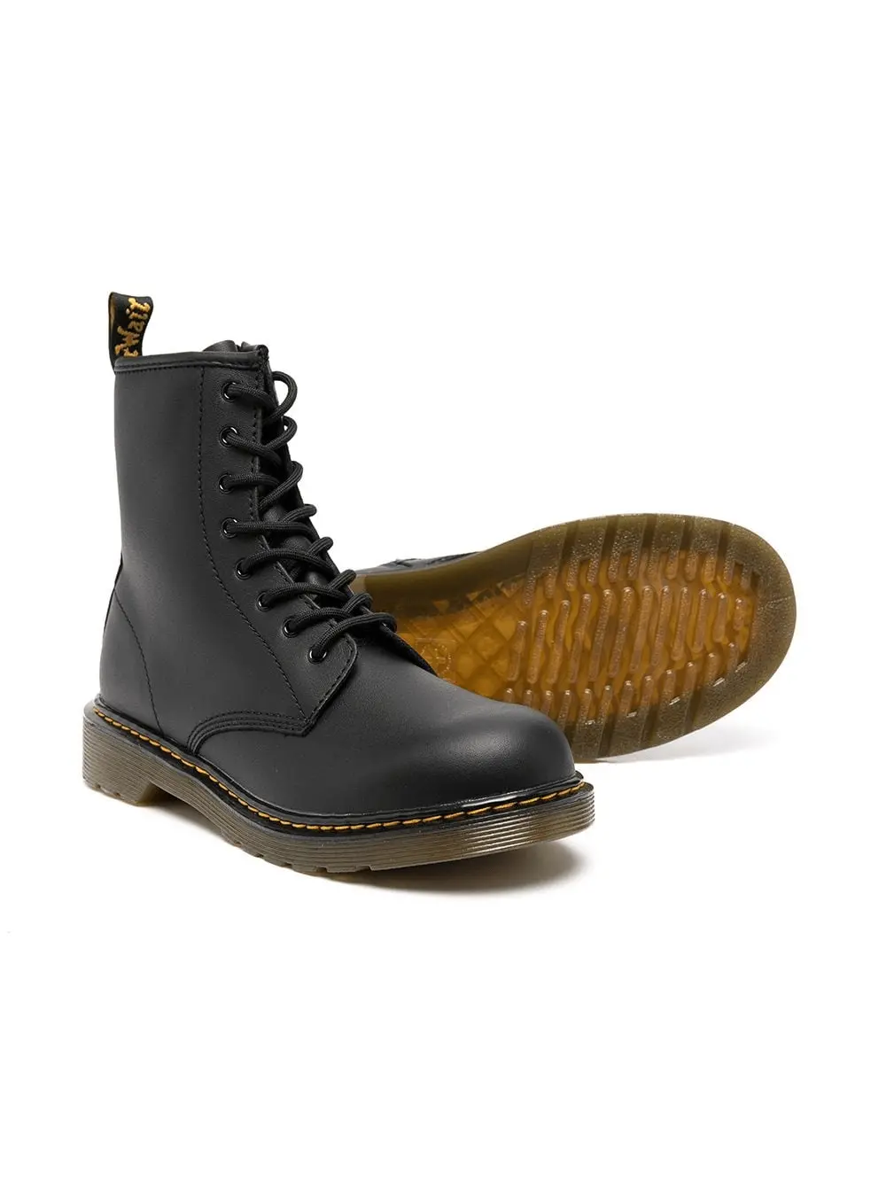 Giày Dr.Martens Youth 1460 Softy T Leather Lace Up 'Black' 21975001 - Ảnh 4
