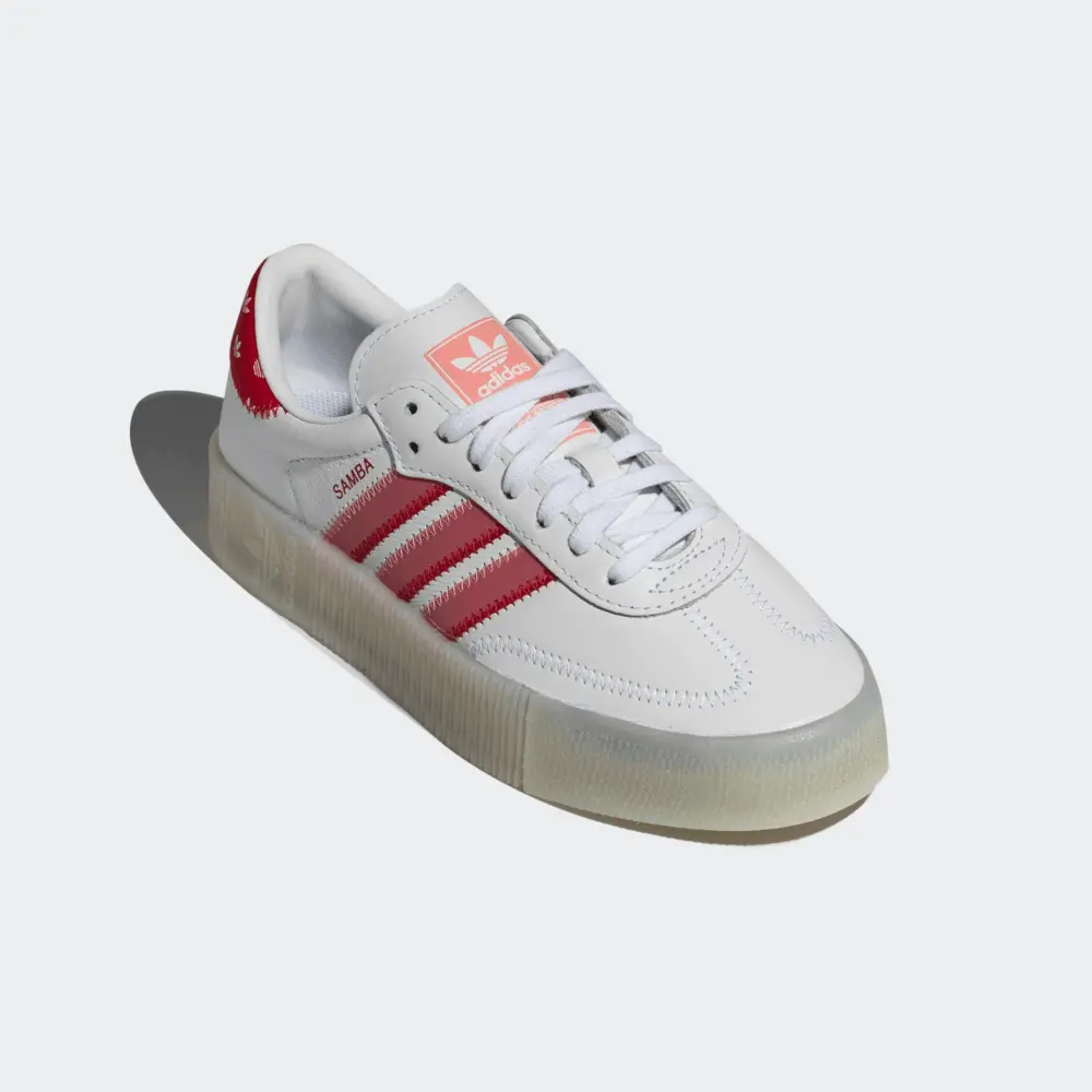 Alternative view of Giày Adidas Originals Sambarose 'White Red' FY3118