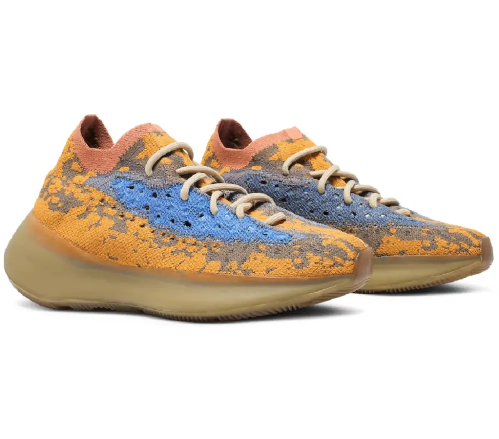 Alternative view of Giày Adidas Yeezy Boost 380 'Blue Oat Reflective' FX9847