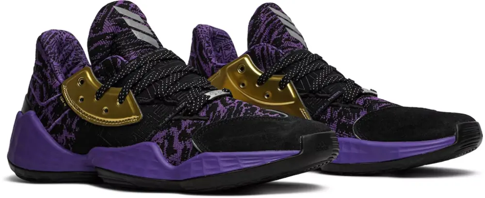 Giày Adidas Harden Vol. 4 Star Wars Lightsaber Black Purple EH2456 - Ảnh 3
