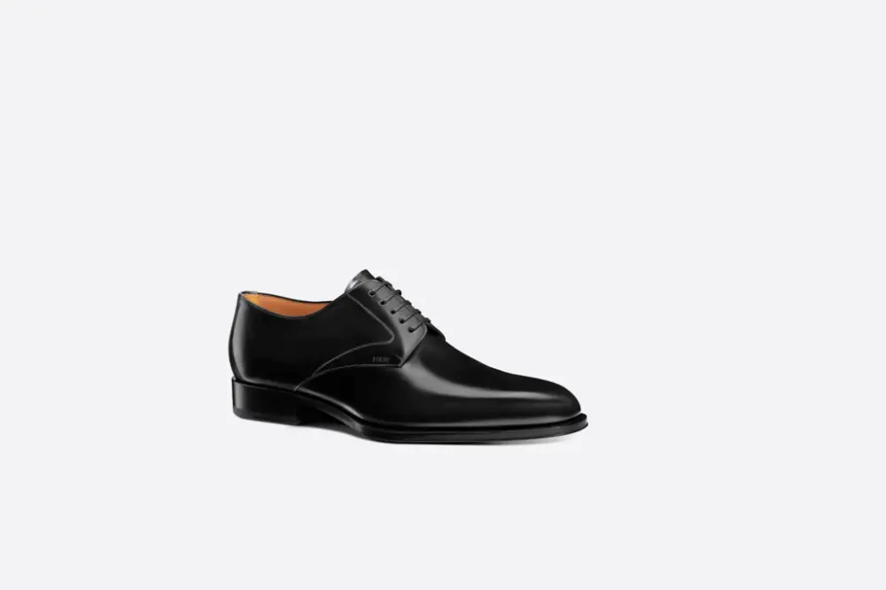 Alternative view of Giày Dior Timeless Derby Black Polished Calfskin 3DE305YON-H969