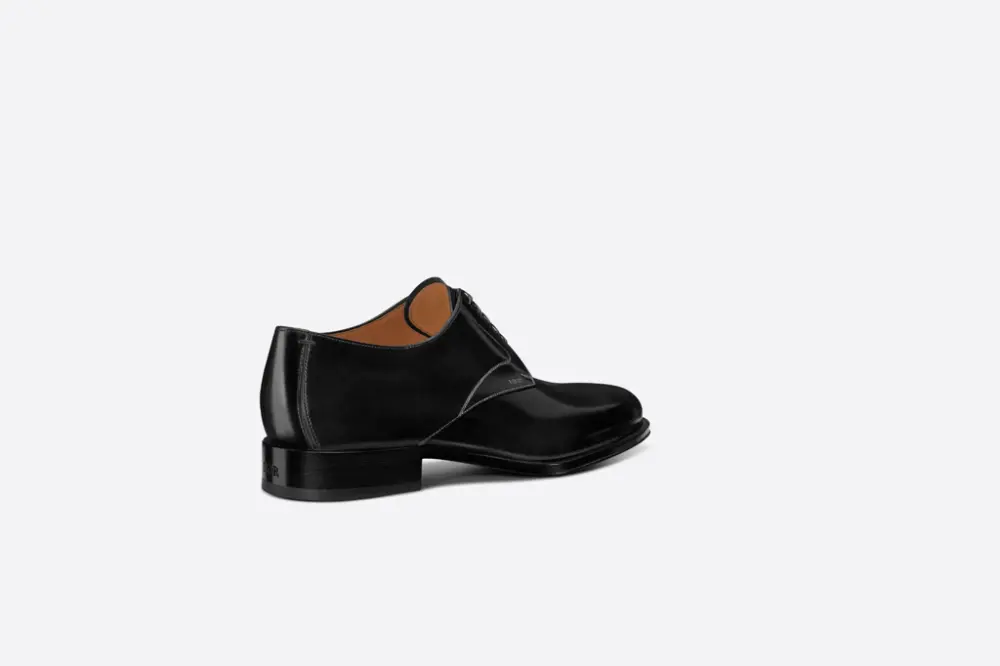Giày Dior Timeless Derby Black Polished Calfskin 3DE305YON-H969 - Ảnh 4
