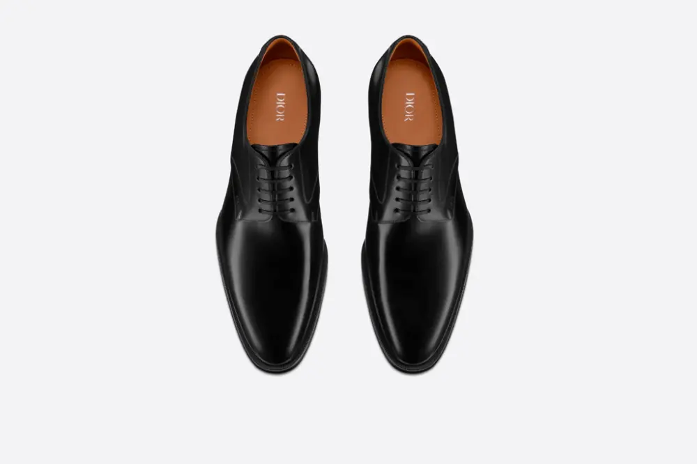 Giày Dior Timeless Derby Black Polished Calfskin 3DE305YON-H969 - Ảnh 3