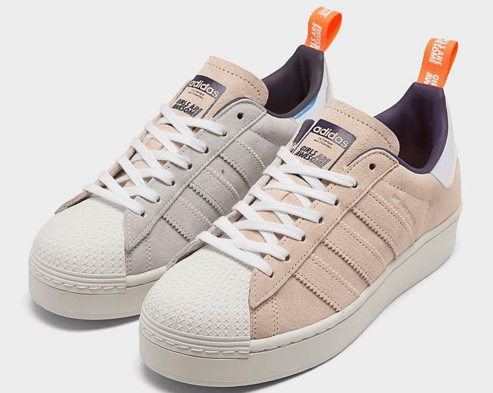 Giày Adidas Girls Are Awesome x Wmns Superstar Bold 'Icey Pink' FW8084 - Ảnh 5