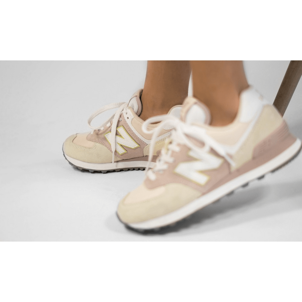 Giày New Balance 574 'Space Pink' Winter Sky WL574LBL - Ảnh 2