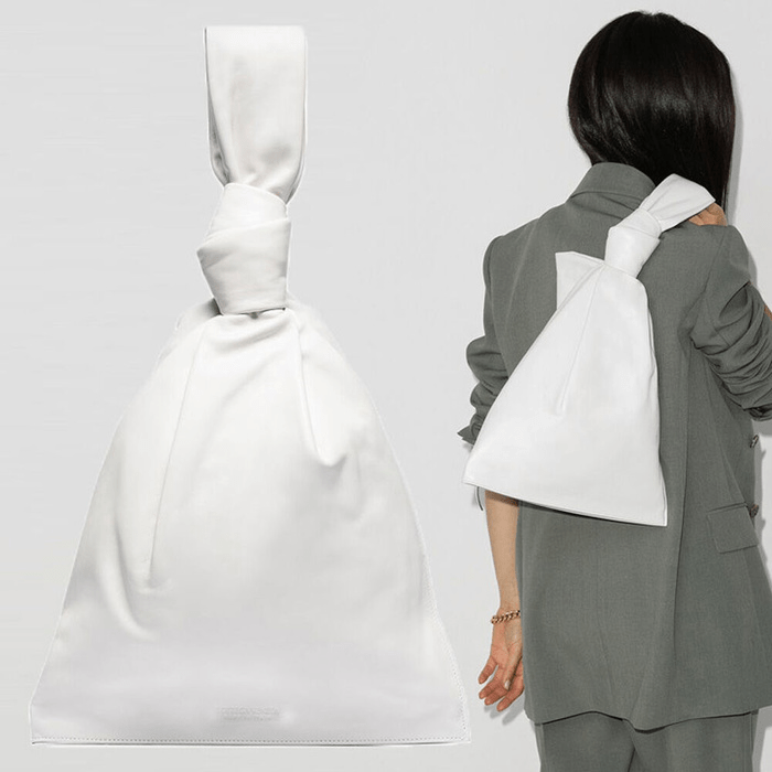 Túi Bottega Veneta White Ladies BV Twist Knotted 'White' 607964-VCP40-9007 - Ảnh 3