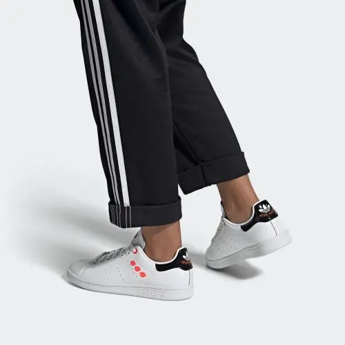 Giày Adidas Stan Smith Triple Lip FY0265 - Ảnh 5
