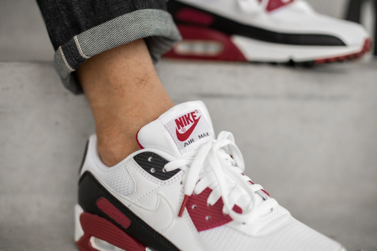 Giày Nike Air Max 90 Recraft New Maroon CT4352-104 - Ảnh 6