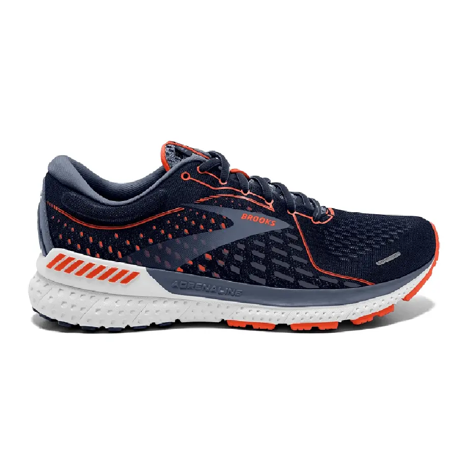 Giày Brooks Adrenaline Gts 21 Wide EU 42 Navy Red Clay 1103492E-452