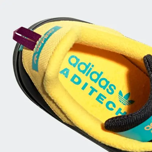 Giày Adidas Stan Smith 'Black Gold Aqua' FX8715 - Ảnh 4