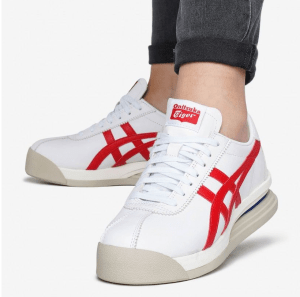 Alternative view of Giày Onitsuka Tiger Corsair EX 'White Red' 1183A561-100