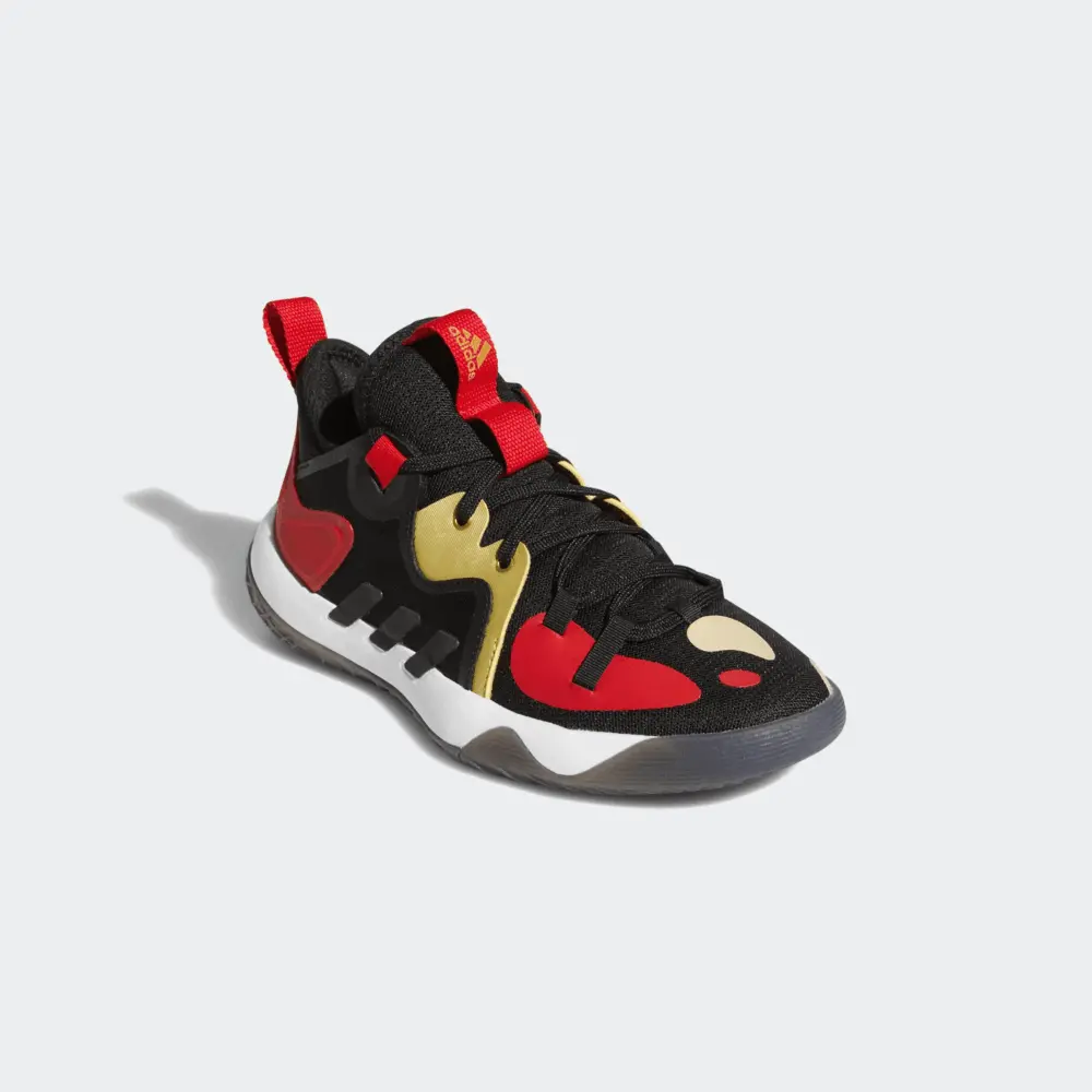 Alternative view of Giày Adidas Harden Stepback 2 J 'Black Scarlet' FZ1549