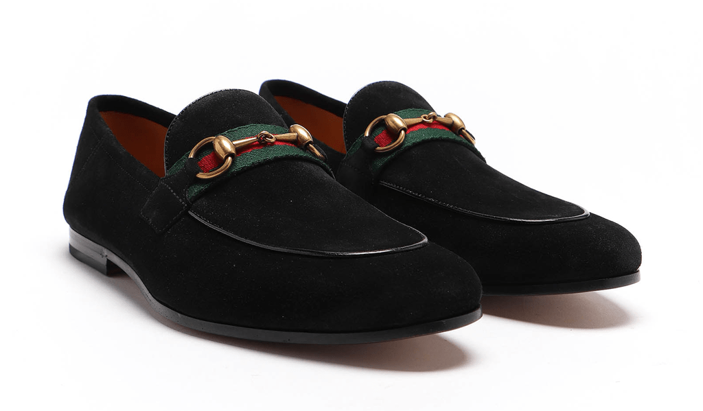 Giày Gucci Horsebit Suede Loafer 581513-1M620-1074 - Ảnh 3
