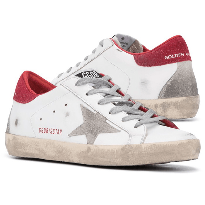 Giày Golden Goose Superstar White Red GWF00102-F000141-10218 - Ảnh 3