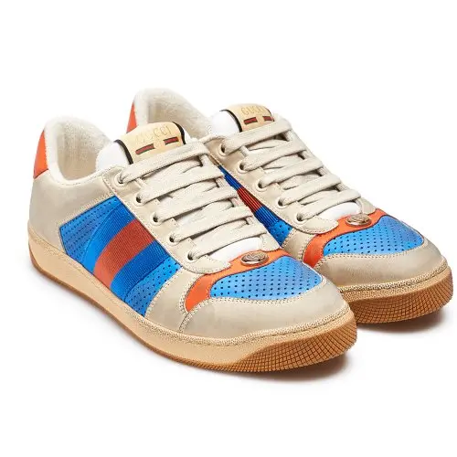 Alternative view of Giày Gucci Screener 'Blue White' 546163-0YI20-9581