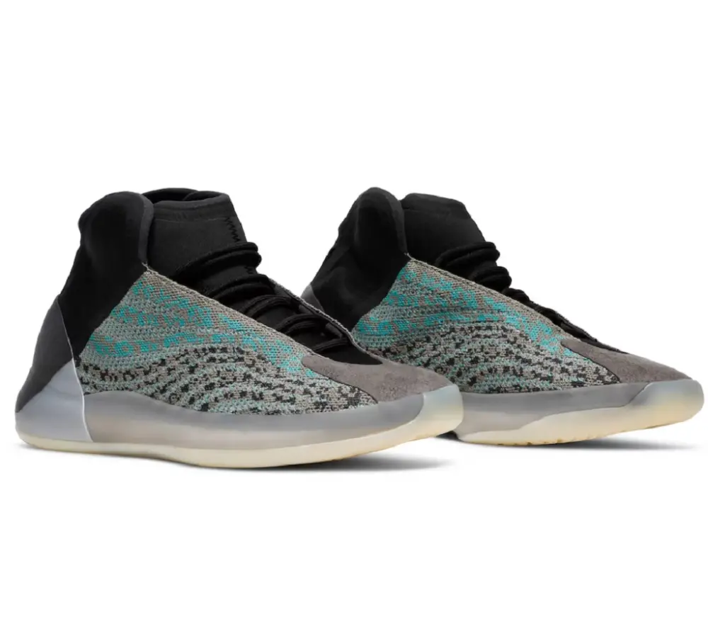 Alternative view of Giày Adidas Yeezy Quantum 'Teal Blue' G58864