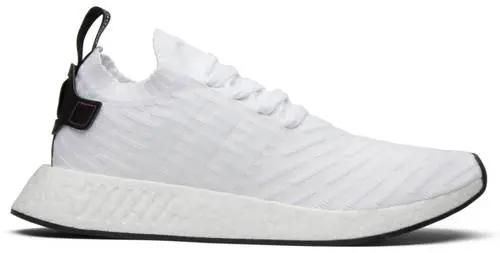 Giày adidas NMD R2 Primeknit "White Black" BY3015