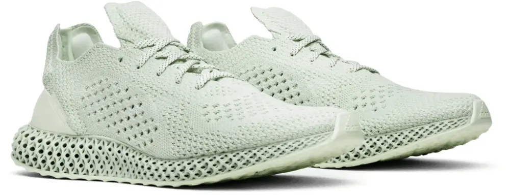 Alternative view of Giày Adidas Daniel Arsham x Futurecraft 4D 'Aero Green' BD7400