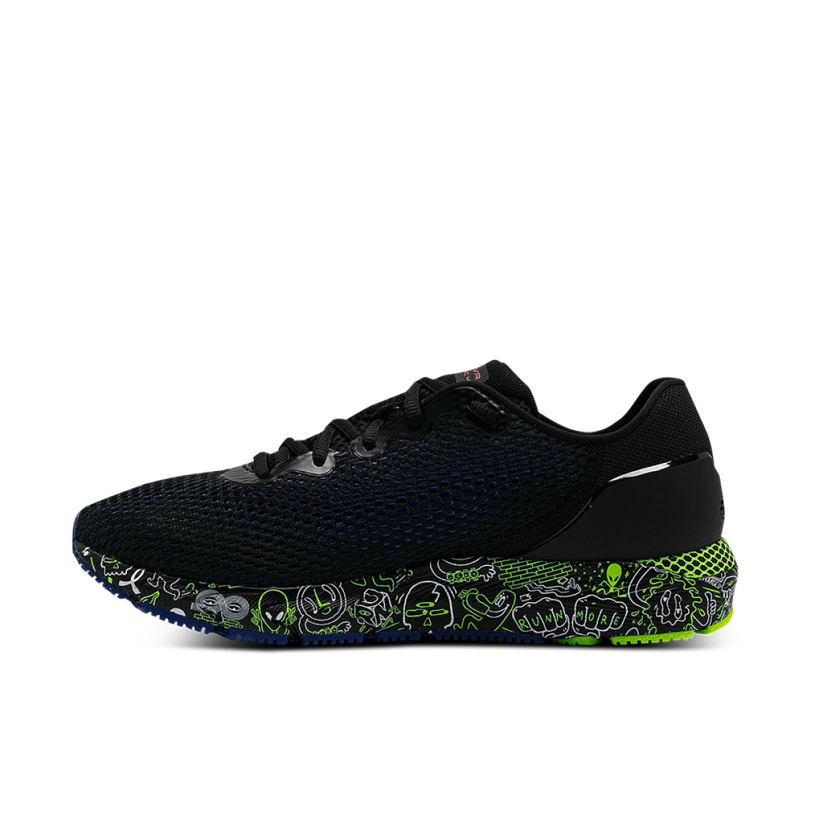 Giày Under Armour HOVR Sonic 4 FNRN CN 'Black Green' 3025208-001 - Ảnh 4