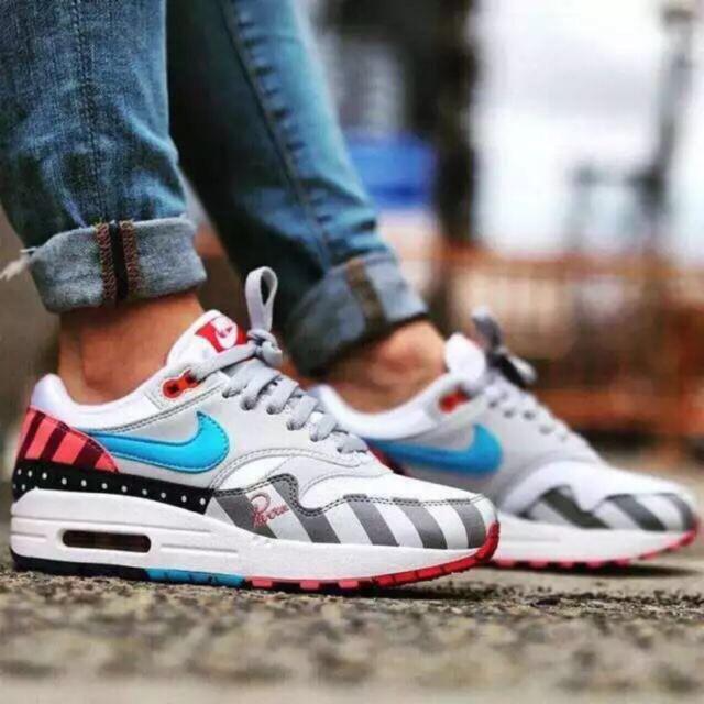 Giày Nike Parra x Air Max 1 'Parra' 2018 AT3057-100 - Ảnh 5