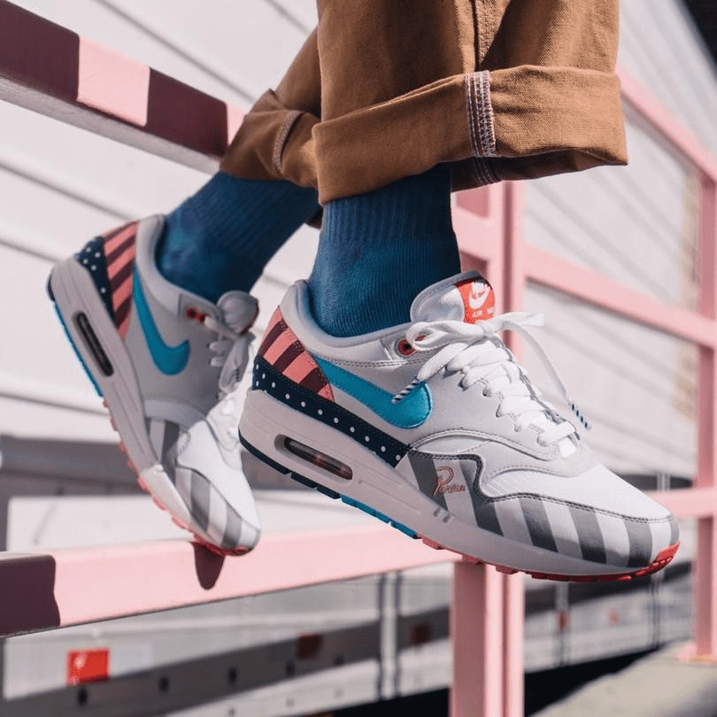 Giày Nike Parra x Air Max 1 'Parra' 2018 AT3057-100 - Ảnh 6