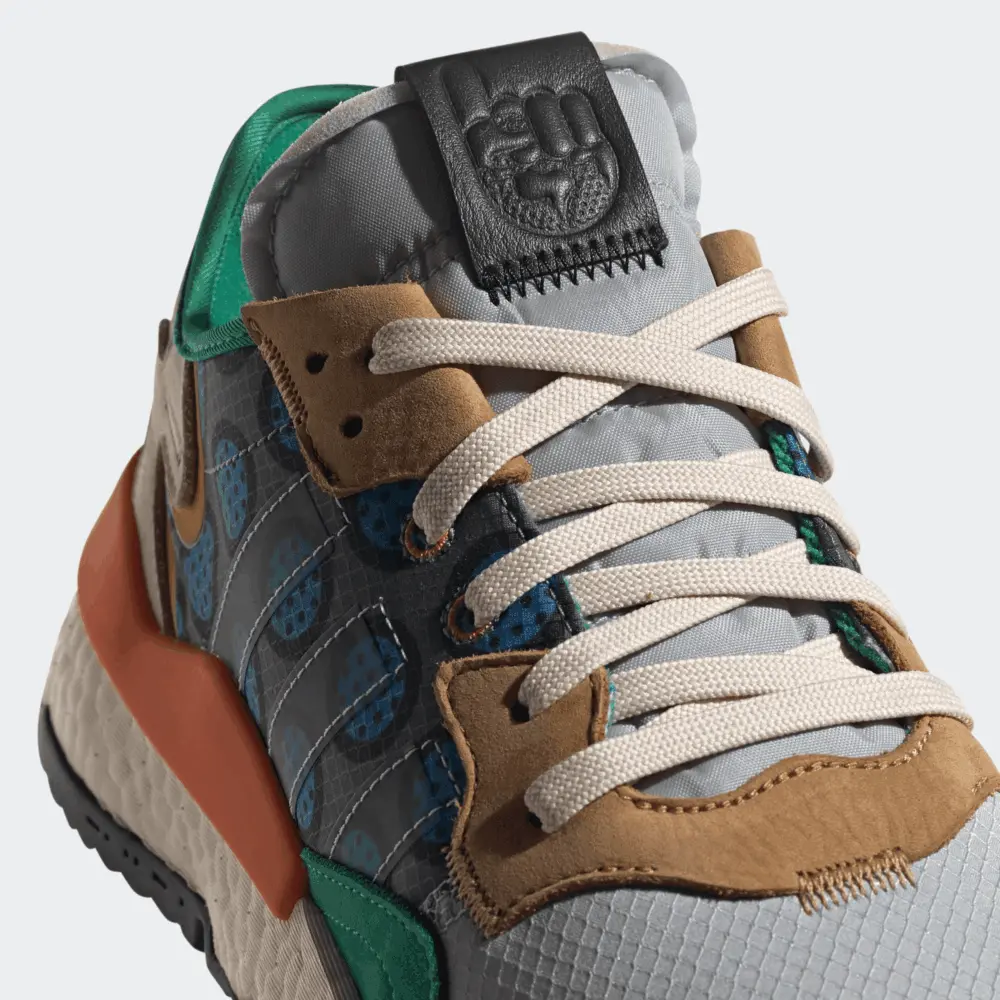 Giày Adidas Craig & Karl x Nite Jogger 'Mesa White Green' GW5366 - Ảnh 5