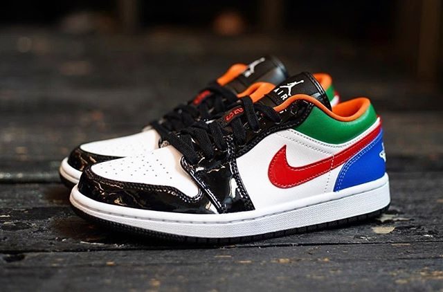 Giày Nike Air Jordan 1 Low Multi-Color 'Black Toe' CZ4776-101 - Ảnh 5