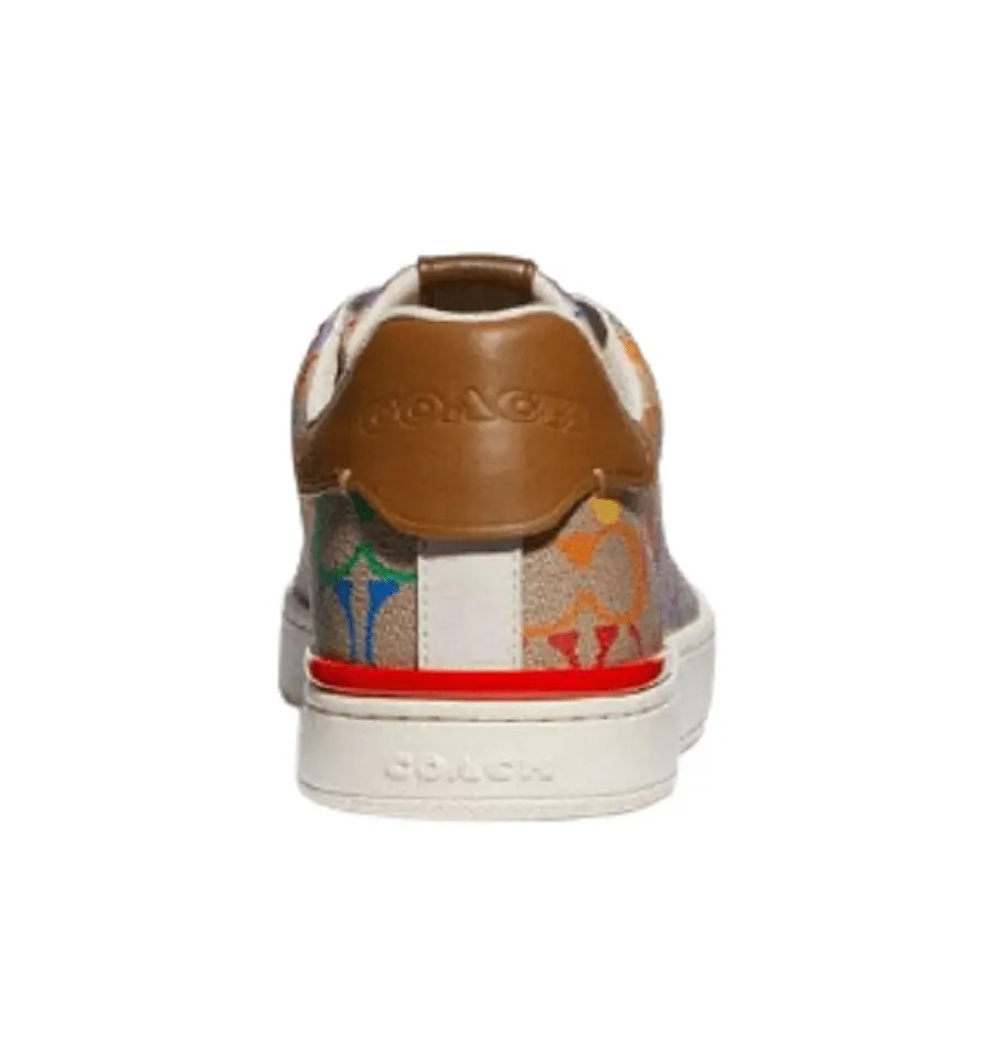 Giày Coach Lowline Low Top Sneaker In Rainbow Signature Canvas G5161-TAM - Ảnh 4