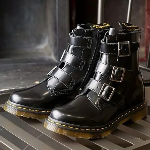 Giày Dr. Martens Blake 'Black Buttero' 13665001 - Ảnh 4