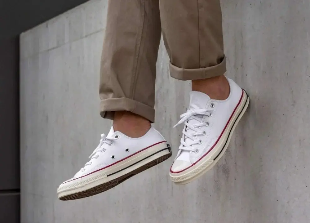 Giày Converse Chuck 70 Low 'White' 162065C - Ảnh 4