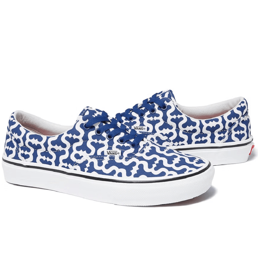 Giày Vans Supreme x Era Monogram S Royal 'Blue' VN0A5KRV5YE - Ảnh 4