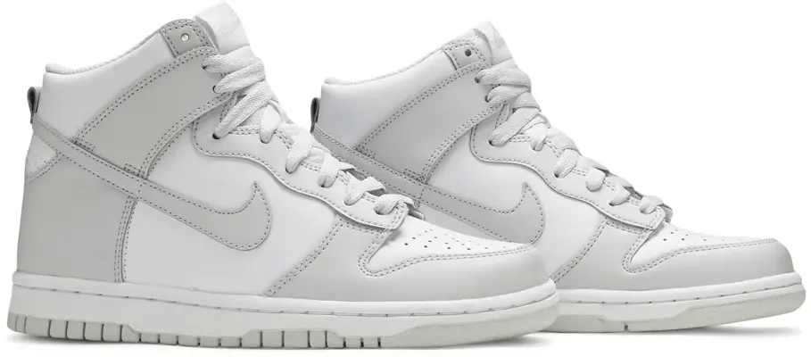 Giày Nike Dunk High GS 'Vast Grey' DB2179 101 - Ảnh 3