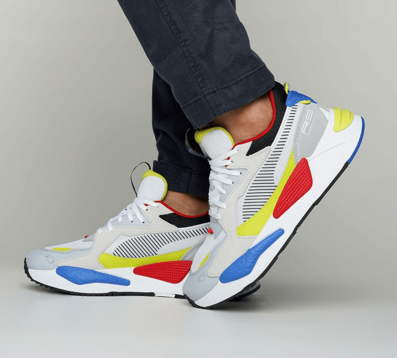 Giày Puma Rs Z White Glacial Blue Yellow 381640-05 - Ảnh 8