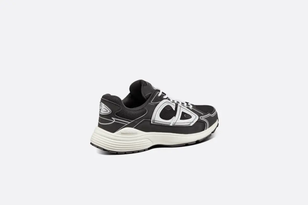 Giày Dior B30 Sneaker 'Black White Mesh' 3SN279ZMB-H969 - Ảnh 6