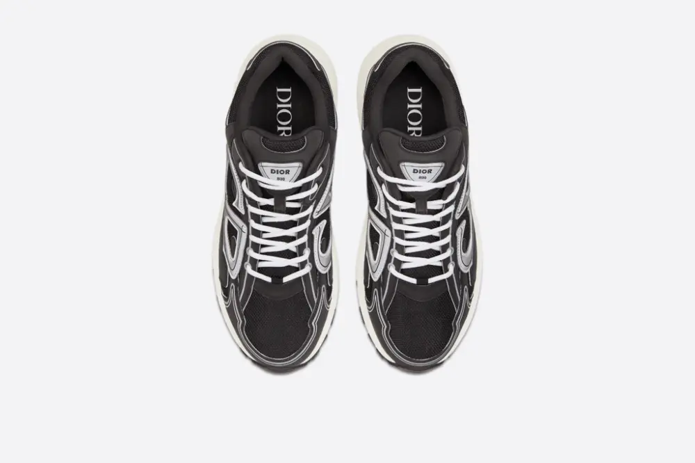 Giày Dior B30 Sneaker 'Black White Mesh' 3SN279ZMB-H969 - Ảnh 5