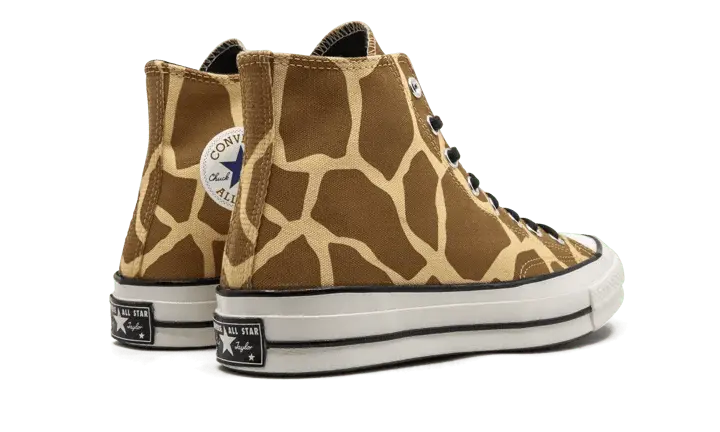 Giày Converse Chuck 70 High Giraffe Print 163410C - Ảnh 5