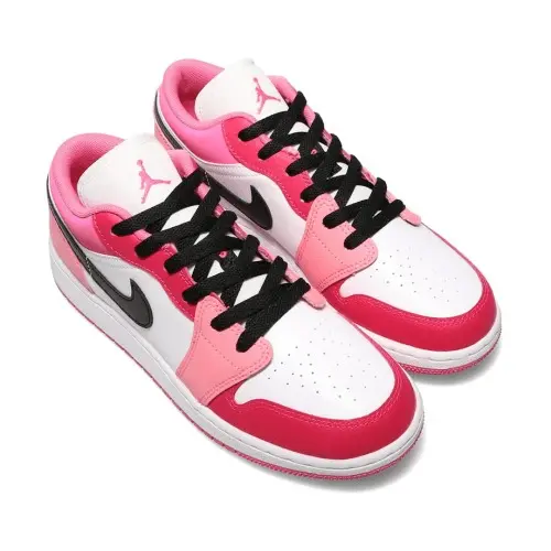 Giày Nike Air Jordan 1 Low GS 'White Pinksicle' 553560-162 - Ảnh 3