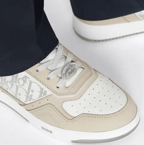 Giày Dior B27 Low Top Sneaker Cream 3SN272ZML-H160 - Ảnh 6