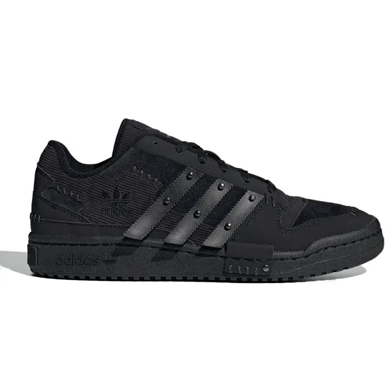 Giày Adidas Melting Sadness × Originals Forum Low 'Core Black' GW8726