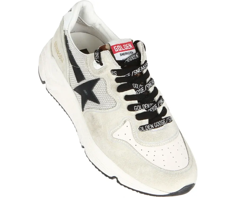 Giày Golden Goose Running 'Silver Black' GMF00126-F003346-70240 - Ảnh 5