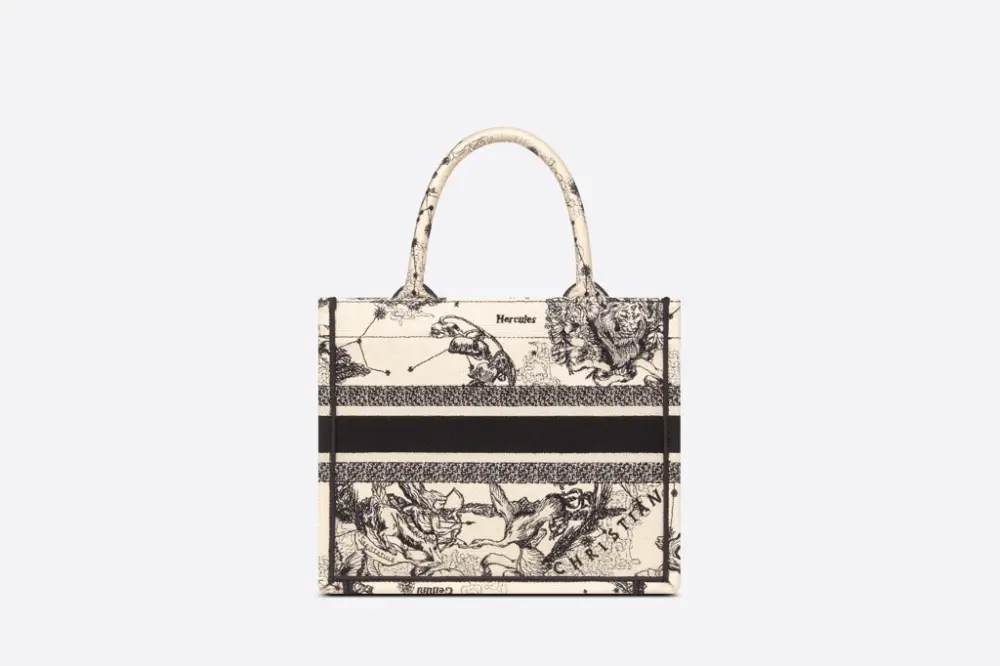 Túi Dior Book Tote Small 'Latte Toile Zodiac' M1265ZRHZ-M941 - Ảnh 3