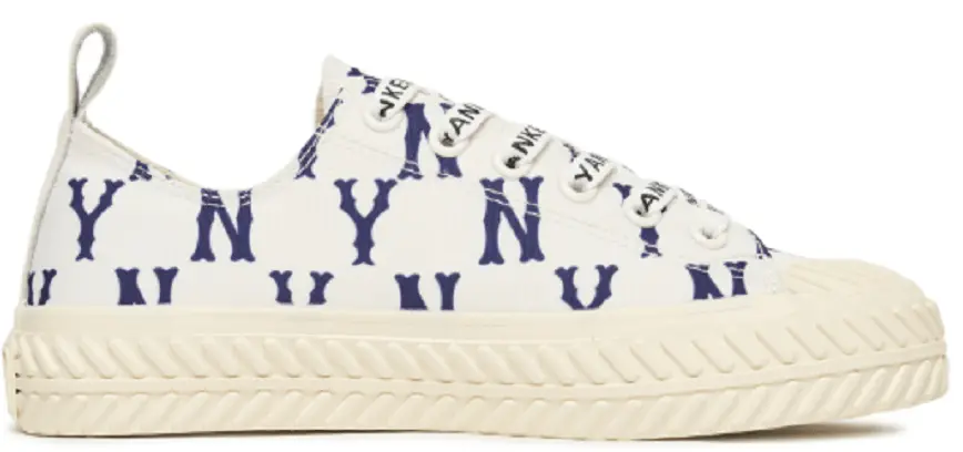 Giày MLB Playball Monogram New York Yankees 3ACVVM12N-50IVS
