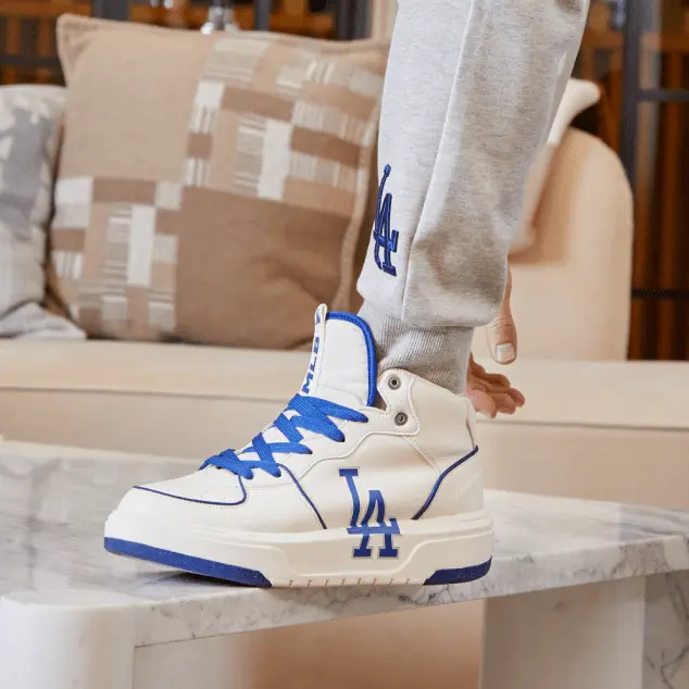 Giày MLB Chunky Liner High 'Blue' 3ASXCB12N-07BLL - Ảnh 4