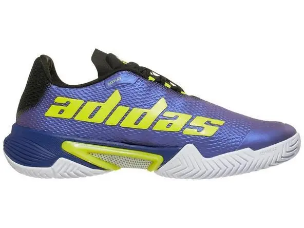 Alternative view of Giày Adidas Barricade 'Navy Blue Yellow White' GZ8482