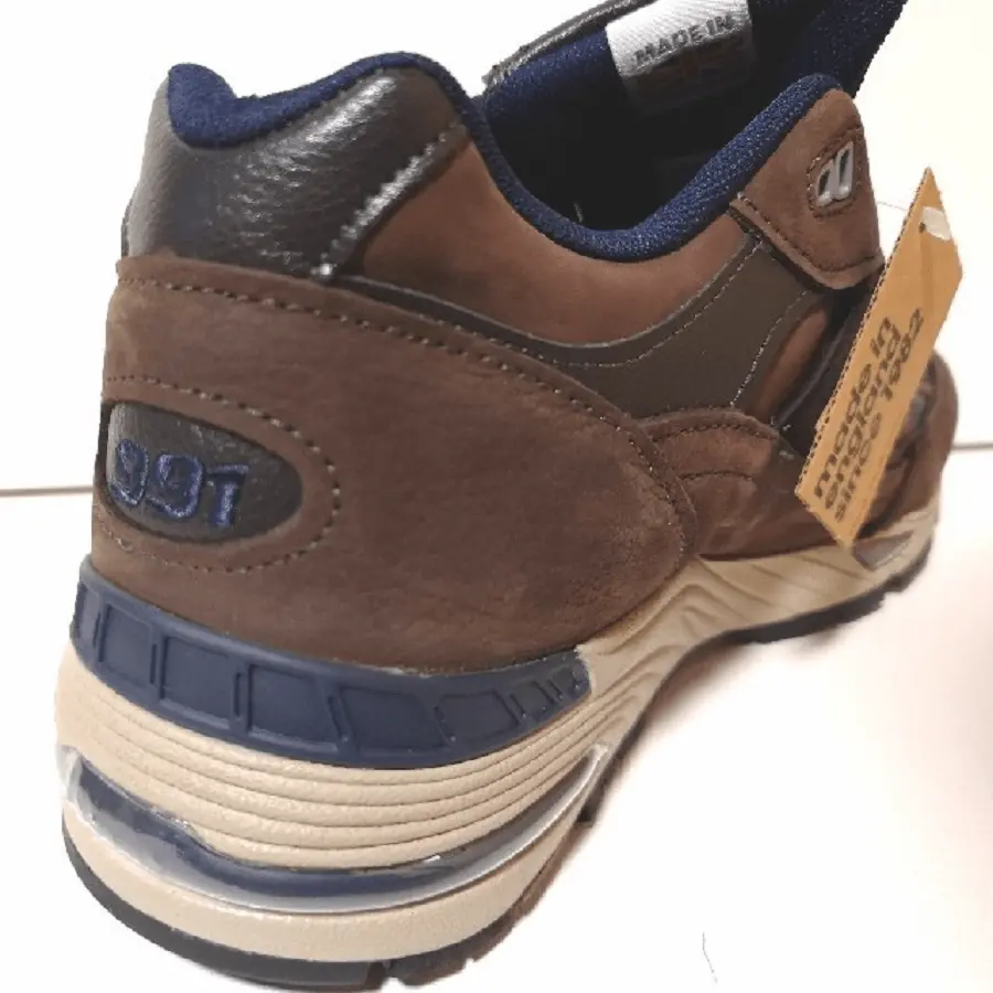 Giày New Balance 991 Made In England Brown M991NBB - Ảnh 5