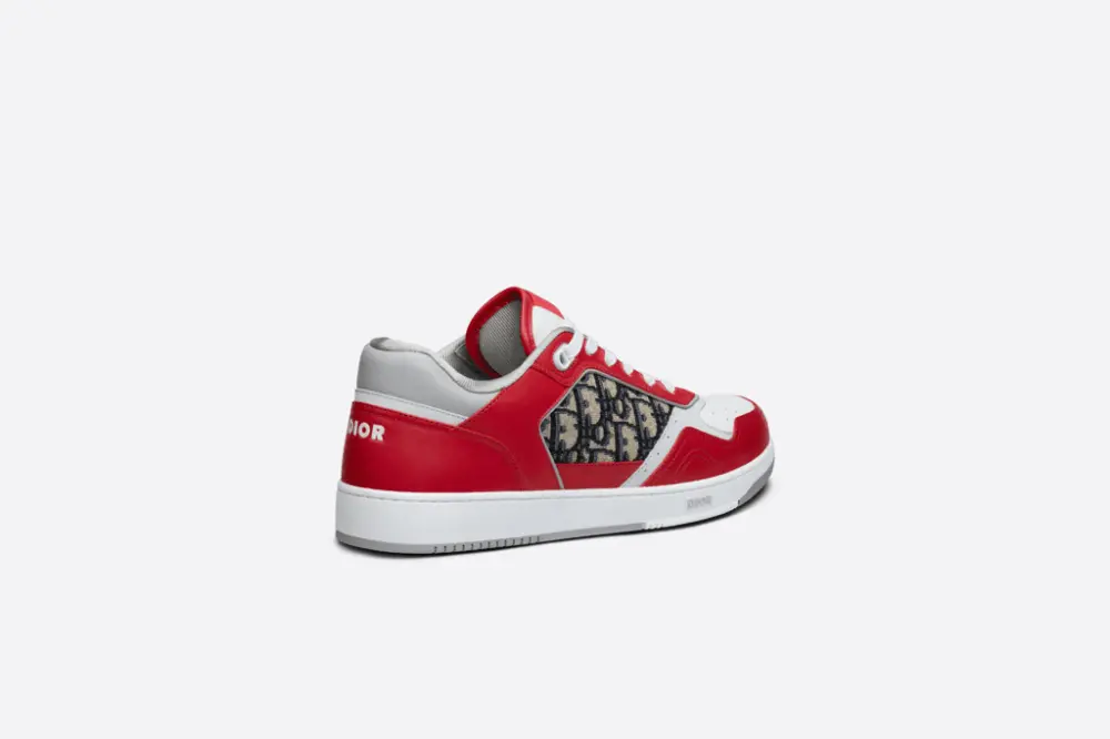 Alternative view of Giày Dior B27 Low 'Red Gray Dior' 3SN272ZIR-H360