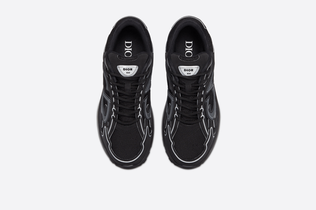 Giày Dior B30 Sneaker 'Black Mesh' 3SN279ZRF-H900 - Ảnh 5