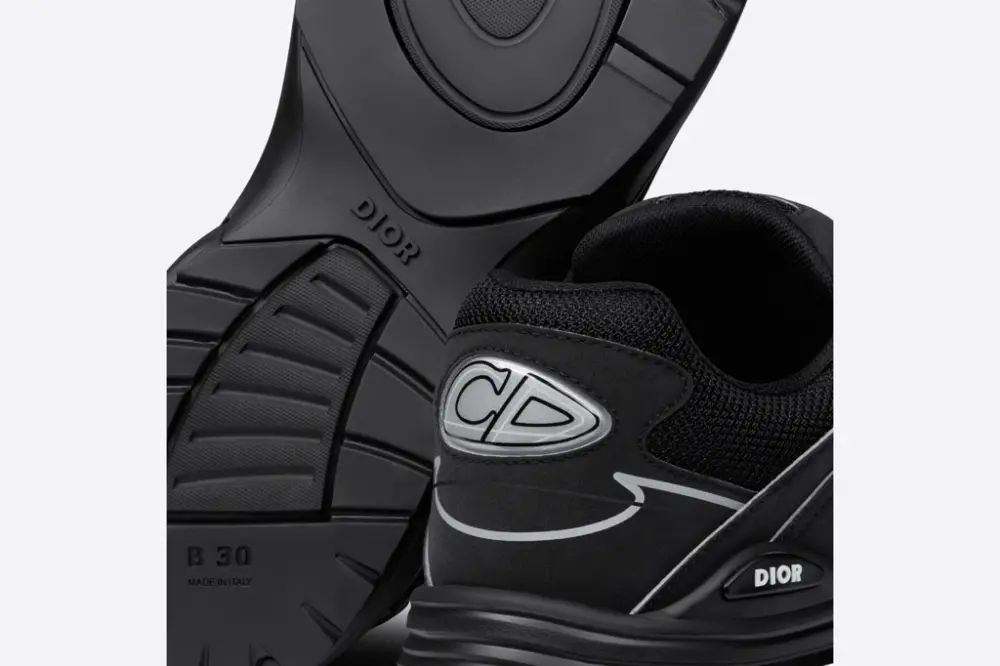 Giày Dior B30 Sneaker 'Black Mesh' 3SN279ZRF-H900 - Ảnh 4